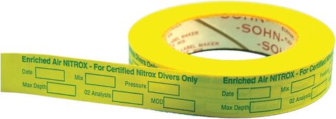 Nitrox Tank Fill Tape in Kuwait