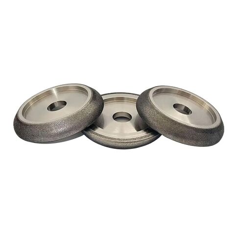 6inch 150mm Bandsaw Diamond Grinding Wheel Electroplated CBN Wheels for Sharpening(150mm 22.23T B126,Angle 10-30_Hole 25.4MM) in Saudi Arabia