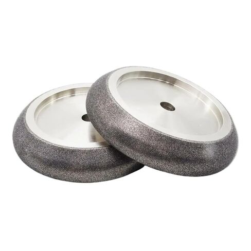 6inch 150mm Bandsaw Diamond Grinding Wheel Electroplated CBN Wheels for Sharpening(150mm 22.23T B126,Angle 10-30_Hole 25.4MM) in Saudi Arabia