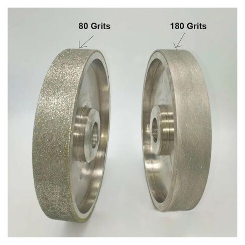 150mm Diamond Grinding Wheel Alloy Parallel 25.4 Hole Ceramic Tungsten Steel Jade Agate Electroplated for Polishing(240) in Saudi Arabia
