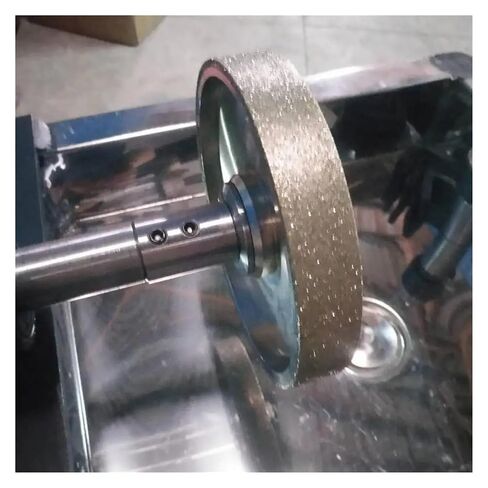 150mm Diamond Grinding Wheel Alloy Parallel 25.4 Hole Ceramic Tungsten Steel Jade Agate Electroplated for Polishing(240) in Saudi Arabia