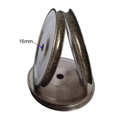 Diamond Ball Shaping Wheel 6 Inch 16 Holes Arc Semi-Circular Barrel Rice Beads Bracelet Concave Edge Grinding(80,6mm Round Bead) in Saudi Arabia