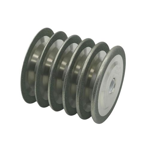 100mm Electropalted Diamond Grinding Wheel for Grooved U-Shaped(150 x 32 x r1.5,SDC 400 Mesh) in Saudi Arabia