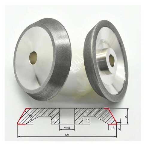 MR-X3 CBN Diamond Grinding Wheel 78mm MR-13B MR-20G MR-X1 MR-13D HSS Tungsten Grinder CBN230 SDC230 Drill Bit Sharpener(X3-SDC230) in Saudi Arabia