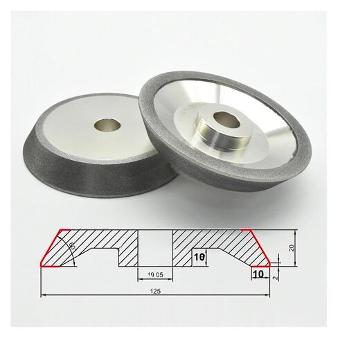 MR-X3 CBN Diamond Grinding Wheel 78mm MR-13B MR-20G MR-X1 MR-13D HSS Tungsten Grinder CBN230 SDC230 Drill Bit Sharpener(X3-SDC230) in Saudi Arabia