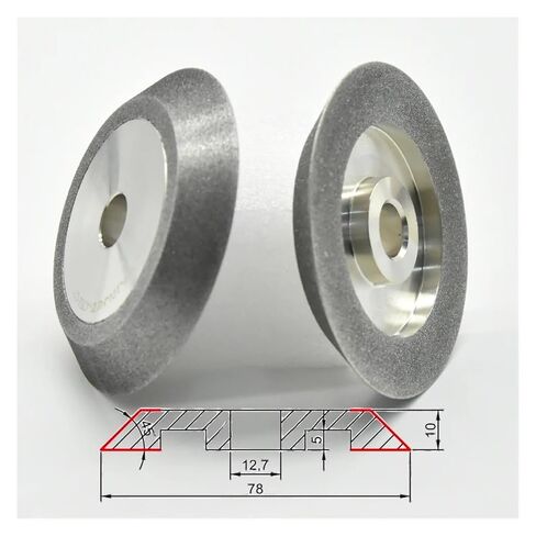 MR-X3 CBN Diamond Grinding Wheel 78mm MR-13B MR-20G MR-X1 MR-13D HSS Tungsten Grinder CBN230 SDC230 Drill Bit Sharpener(X3-SDC230) in Saudi Arabia