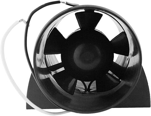 Heavy Duty 3" Marine Bilge Air Blower 12V 145 CFM Quiet Boat, Black in Kuwait