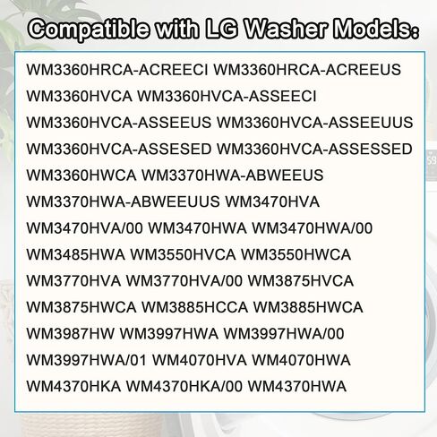 383EER3001S 383EER3001V مجموعة ممتص الصدمات للغسالة المتوافقة مع غسالات LG Kenmore/Sears WM2501HWA، WM2301HR، WM2801HLA، WM8000HVA وما إلى ذلك، يستبدل AP4998813 PS3522315 PS3522317-3-Pack in Kuwait