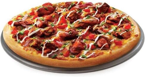 Pizza Screen Aluminium Pizza Tray Mesh Pizza Screen Round Metal Pizza Screen Aluminum Seamless Rim Suitable for Restaurant, 17inch in Kuwait
