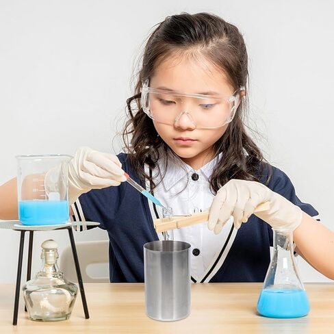 TOYANDONA Measuring Cup Sample Collection Beaker Stainless Steel 80ml Rustproof Sturdy Medicine Cup for Accurate Liquid Measurement for Laboratory and Home Use in Kuwait