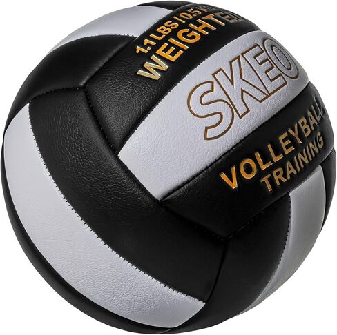 SKEO Training Volleyball Weighted 1.1 LBS Heavy Ball Official Size 5, for Outdoor Indoor, Softy Composite Leather Delivers Authentic Feel Natural Bounce (Deflated) in Kuwait
