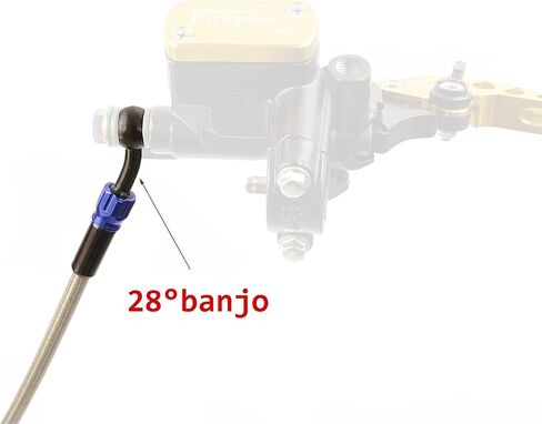 Motorcycle Brake Hose Banjo Fittings Only, for our Motorcycle Brake Hose (0/28/90/90L） in Kuwait