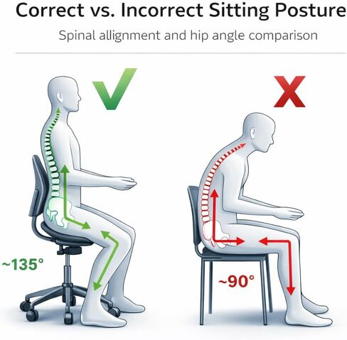 2xhome Set of 1 Ergonomic Saddle Stool with Back | Rolling Office Task Chair Adjustable Height Tilt Recline, Beige with Wheels in Kuwait