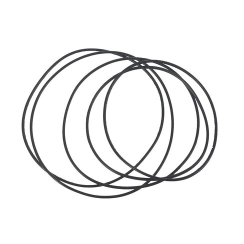 20pcs Round Rubber Drive Belt 1mm Diameter 20-85mm for Cassette Player Transmission Model in Kuwait