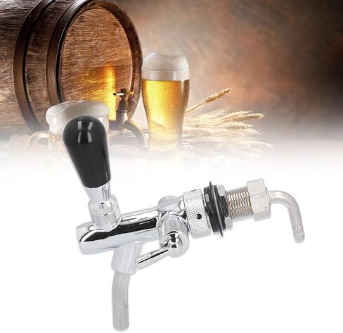 Beer Keg Faucet Beer Tap Keg Dispenser with G5/8 Brass Stainless Steel Adjustable for Bars Hotels Restaurants Home Use in Kuwait