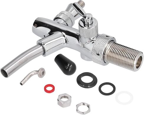 Beer Keg Faucet Beer Tap Keg Dispenser with G5/8 Brass Stainless Steel Adjustable for Bars Hotels Restaurants Home Use in Kuwait