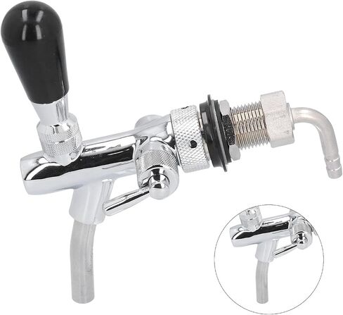 Beer Keg Faucet Beer Tap Keg Dispenser with G5/8 Brass Stainless Steel Adjustable for Bars Hotels Restaurants Home Use in Kuwait