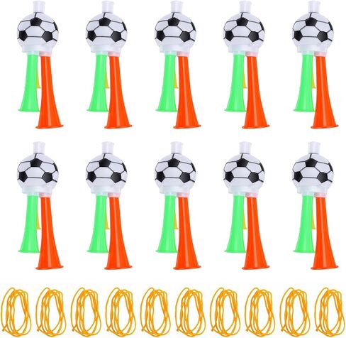 10 Pcs Stadium Horns Loud Noisemakers for Football Games and Championship Celebration (Small Size) in Kuwait