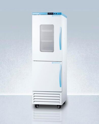 ACCUCOLD 15.54 cu.ft.. Medical Refrigerator/Freezer Combination unit, 28" Wide Vaccine Refrigerator/Freezer, Glass Door- ARFG18PVLHD (Left Handed Door Swing) in Kuwait