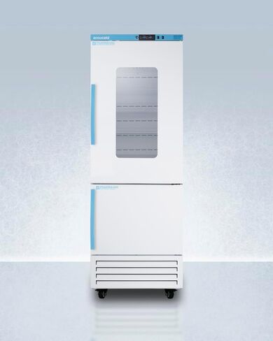 ACCUCOLD 15.54 قدم مكعب.. وحدة مجموعة ثلاجة/فريزر طبية، ثلاجة/فريزر واسع للقاحات مقاس 28 بوصة، باب زجاجي - ARFG18PVLHD (أرجوحة الباب الأيسر) in Saudi Arabia