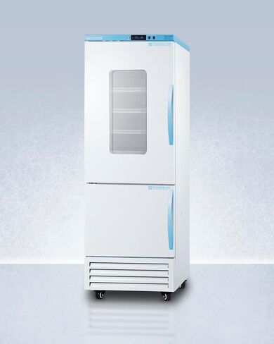 ACCUCOLD 15.54 قدم مكعب.. وحدة مجموعة ثلاجة/فريزر طبية، ثلاجة/فريزر واسع للقاحات مقاس 28 بوصة، باب زجاجي - ARFG18PVLHD (أرجوحة الباب الأيسر) in Saudi Arabia