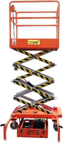 19 FEET MAX رفع مقص كهربائي MAN Lift 660 lb Cap. in Kuwait