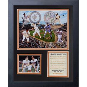 Legends Never Die MLB Baltimore Orioles All-Time Greats Framed Photo Collage, 12" x 15" in Kuwait