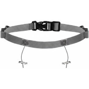 Gralara Triathlons Number Belt Pinless Design Adjustable Race Number Belt Universal Competition Attachment for Triathletes, Runners, Blue, Blue in Kuwait