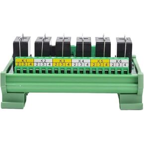 2CH~24CH 1NO+1NC Trigger Voltage:3.3V-5V Pluggable Optocoupler Isolated Relay Module BMZ-K1-E Positive(12CH) in Kuwait