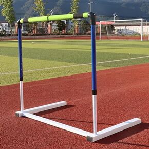 Height Adjustable Hurdles, 76-106cm Adjustable Track & Field Hurdles, School Soccer Hurdles with 180° Rotatable Crossbar, Agility Hurdles Trainer for Track Athletes, A in Saudi Arabia