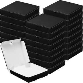 24 Pcs Mini Pizza Pizza Boxes Disposable green Small Dessert Boxes for Party Favor Decorations for Cake Cookies Party Favor (Green) in Saudi Arabia