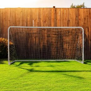 Folding Soccer Goal (12'x6',10'x6',7'x5'), Portable, Light Weight, Steel Frame, Easy to Carry, Perfect for Solo/Team Practice Training, Three Sizes in Kuwait