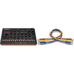 Roland AIRA Compact T-8 Beat Ultra-Portable Bass Machine Sounds | TR-REC Drum Sequencer | Six Rhythm Tracks & Hosa CMM-845 3.5 mm TS to 3.5 mm TS Unbalanced Patch Cables, 1.5 Feet in Kuwait