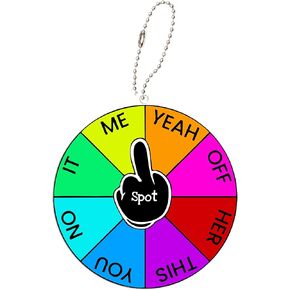Spin Wheel for Prizes Keychain for Adults,DIY Party Games for Adults With Bingo Chips - Carry with Kanoodle Puzzle Game,Spot M in Kuwait
