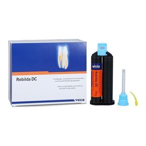 Voco 1398 Rebilda DC Core Build Up Composite White Cartridge 50gm in Saudi Arabia