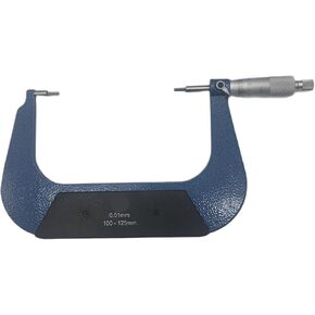 Type B Small Measuring Faces micrometers 0-25-50-75-100-125-150-175mm 1-2inch Outside Micrometer Small Anvil Micrometer(75-100mm) in Kuwait