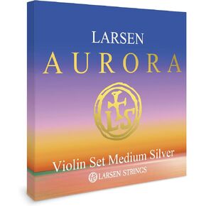 Larsen Aurora Violin Strings – Medium Tension Set with Silver D – Enhanced Clarity and Tonal Colour in Saudi Arabia