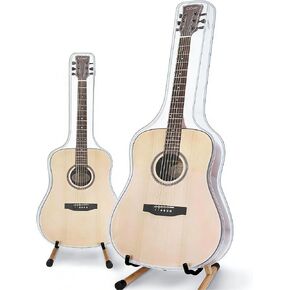 Guitar Dust Cover for 40/41 Inch Acoustic & Electric Guitars – Transparent PVC Full Zipper Enclosure, Waterproof & Dust-Proof Protective Storage Bag for Guitar Display & Home Protection(GC-05) in Kuwait