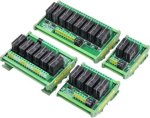 2-24CH 16A وحدة تتابع عزل Optocoupler القابلة للتوصيل جهد العرض: 12 فولت/24 فولت الزناد 1.8 فولت (8CH) in Kuwait