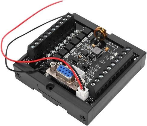 لوحة FX1N-20MT PLC 12 مدخلاً و8 مخرجات 10-28VDC مصدر طاقة مع خط برمجة أساسي 1AD+1DA مخرج ترانزستور عزل optocoupler in Kuwait