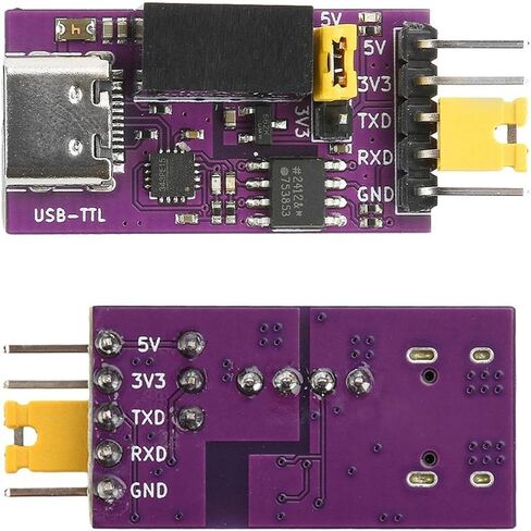 CH343 Isolated USB to TTL with Indicator Light Type C High Speed Electronic in Kuwait