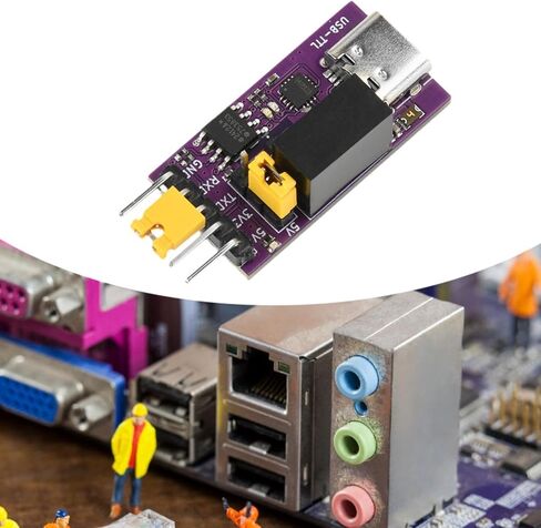CH343 Isolated USB to TTL with Indicator Light Type C High Speed Electronic in Kuwait