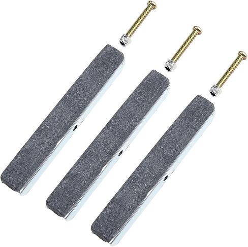 Engine Cylinder Hone Replacement 3-Pack, 220 Grit Honing Brake & Shaft, Adjustable 45# Steel Grinder Auto Repair (Optional Size)(2inch) in Kuwait