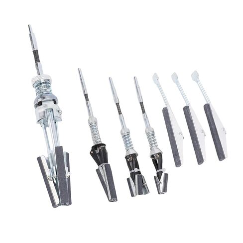 Eujgoov Cylinder Hone Tool Set Professional Adjustable Deglazer 3/4in to 7in with 220 Grit Honing Stones and Storage Box for Engine Cylinder Honing and Piston Servicing in Kuwait