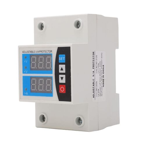 Self Resetting Over Under Voltage Protector 63A DIN Rail Device Adjustable for Home Office Appliance in Kuwait