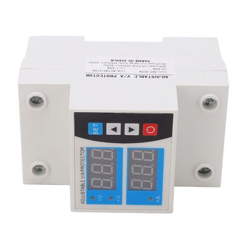 Self Resetting Over Under Voltage Protector 63A DIN Rail Device Adjustable for Home Office Appliance in Kuwait