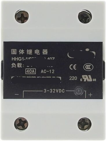 HHG1-1/032F-38 Single-Phase Solid State Relay 40A260A DC24V Control AC 220V(Size:HHG1-1/032F-38 40Z 40A DCcontrolAC) in Kuwait