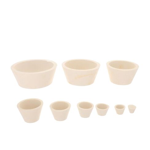 Generic Silicone Leak-Proof Filtration Cone for Buchner Funnel Setup, Chemical Stability Silicone Tapered Adapter, Beige, for Lab and Outdoor Filtering Tasks in Kuwait