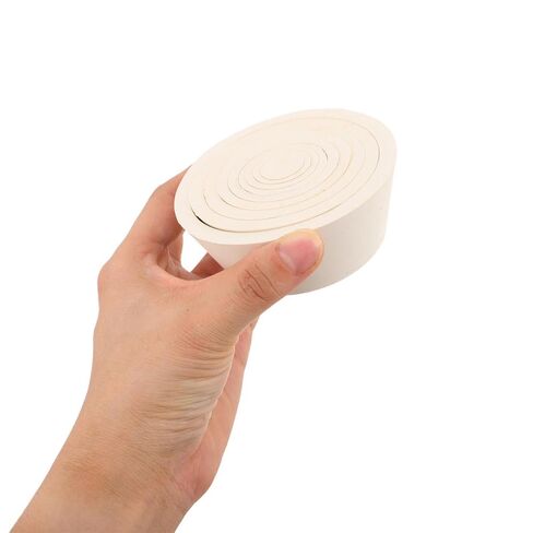 Generic Silicone Leak-Proof Filtration Cone for Buchner Funnel Setup, Chemical Stability Silicone Tapered Adapter, Beige, for Lab and Outdoor Filtering Tasks in Kuwait