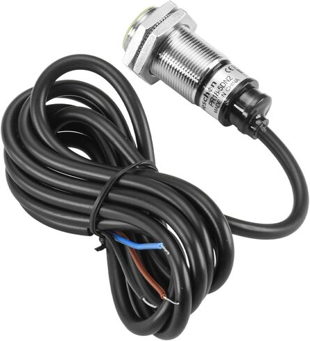 Heschen M18 Inductive Proximity Sensor Switch PR18-5DN2 Cylindrical Type Detector 5mm DC12-24V 3-Wire NPN NC(Normally Closed) CE in Kuwait
